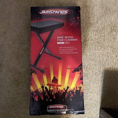Ultimate Support JamStands JS-MB100 Medium X-Style Keyboard Bench