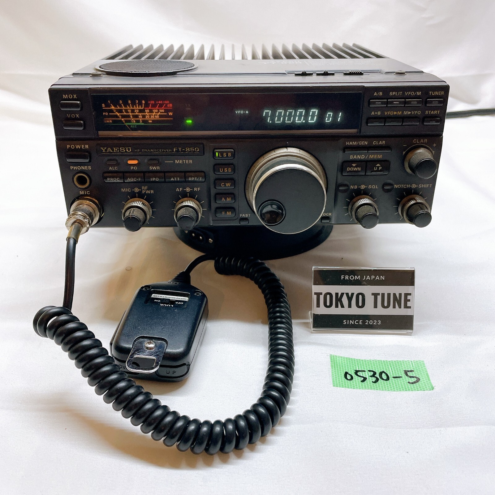 トランシーバー FT-850S YAESU FT-850 HF Transceiver Amature Ham Radio Confirmed