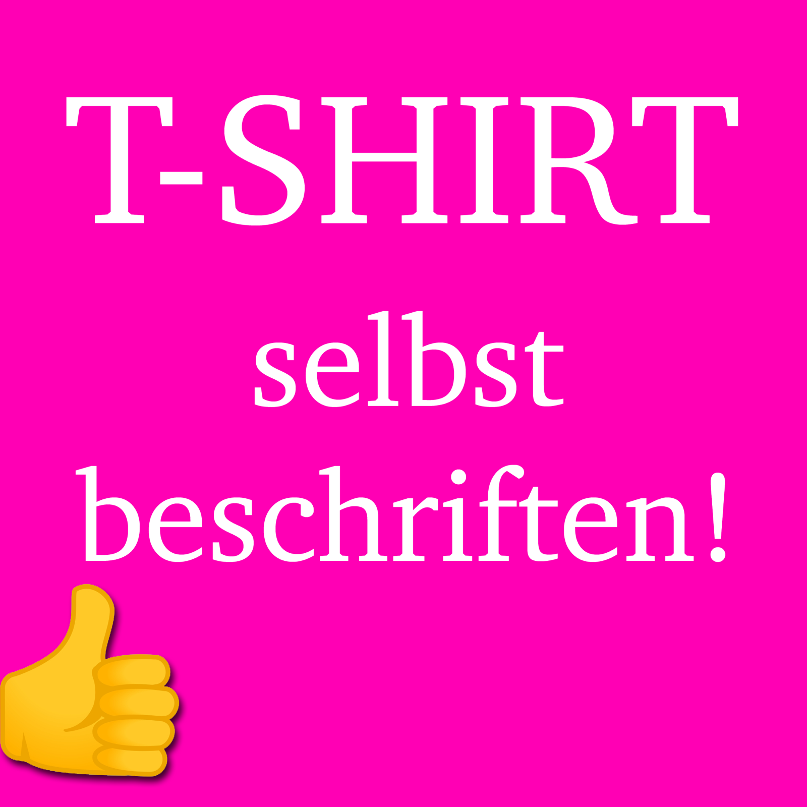 WUNSCHTEXT SELBST GESTALTEN am TSHIRT DRUCK auf beide Seiten möglich TSH14