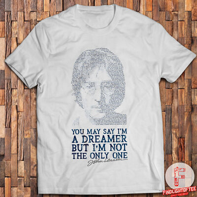 The Beatles John Lennon Shirt Imagine Mind Games Walls and Bridges Rock 'n' Roll