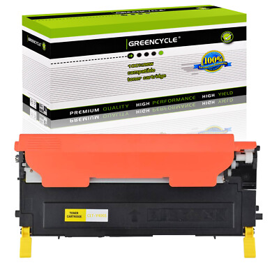 CLTY406S Y406 Yellow Toner Fit For Samsung CLP-360 362 363 364 365 365W 367W 368