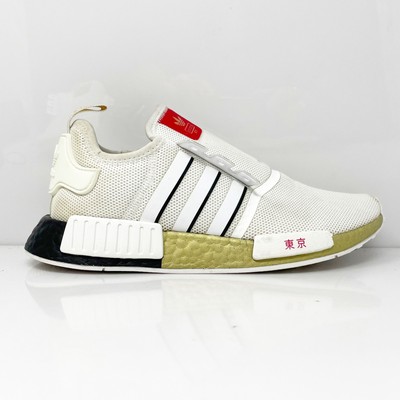 

Белые кроссовки Adidas Boys NMD R1 FY6628, размер 6,5, Белый, NMD R1