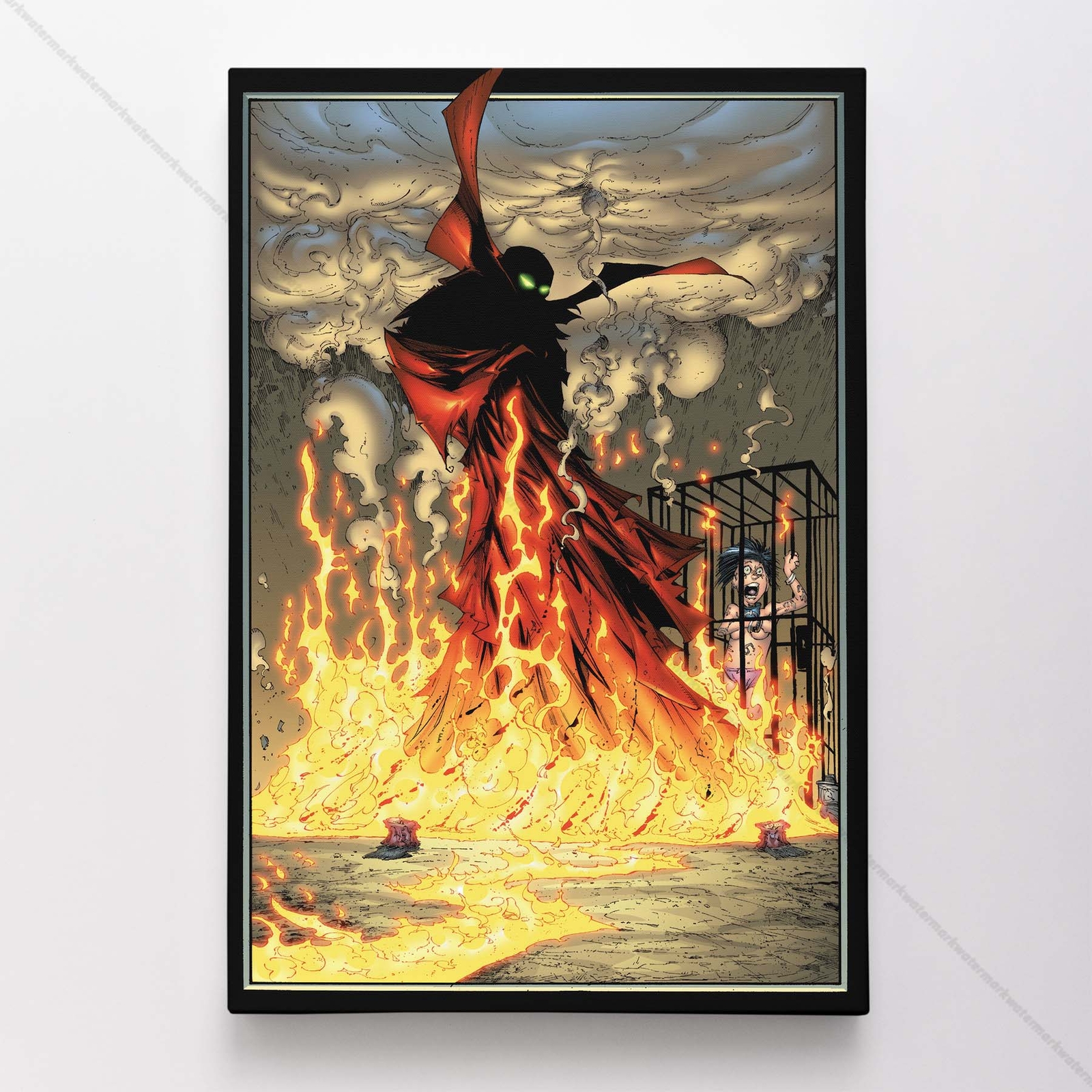 Spawn 91 Poster Canvas Comic Book Cover Art Print #U
