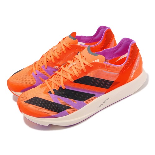 

Мужские кроссовки adidas Adizero Takumi Sen 8 Beam Orange Navy Lilac GX6668, Оранжевый, Adizero Takumi Sen 8