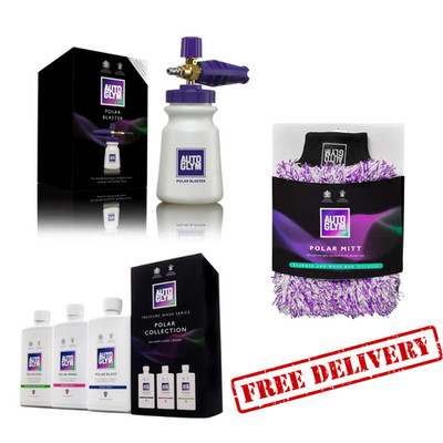 Autoglym Polar Complete Snow Foam Kit – Blaster Lance, Polar Box & Mitt