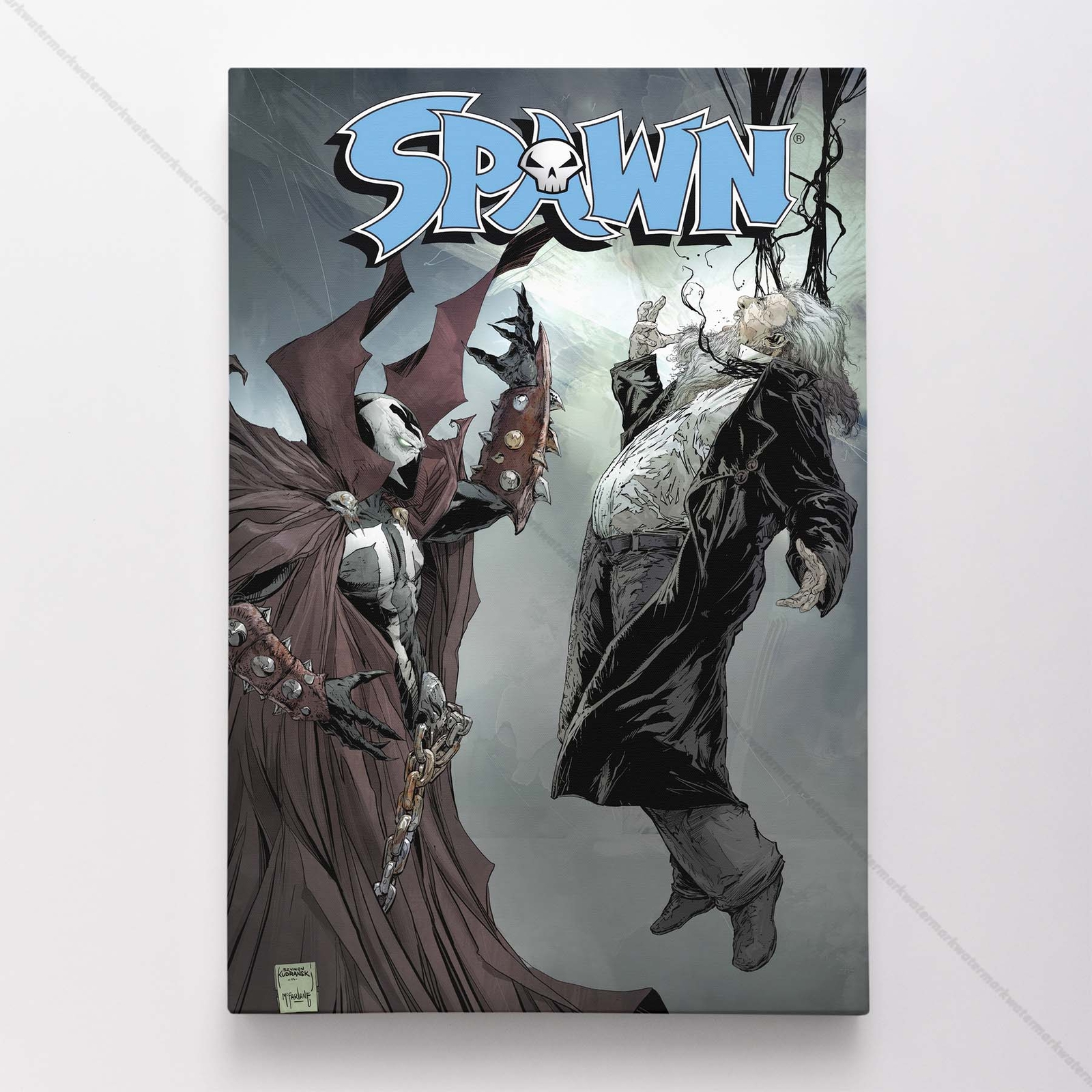 Spawn 240 Poster Canvas Comic Book Cover Art Print #A