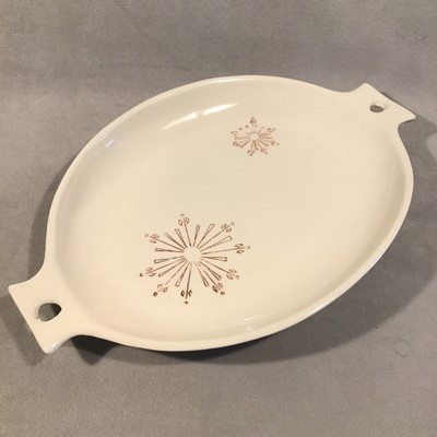 PV07978 Vintage Ben Seibel Pfaltzgraff COUNTRY-TIME STARBURST 12'' Platter