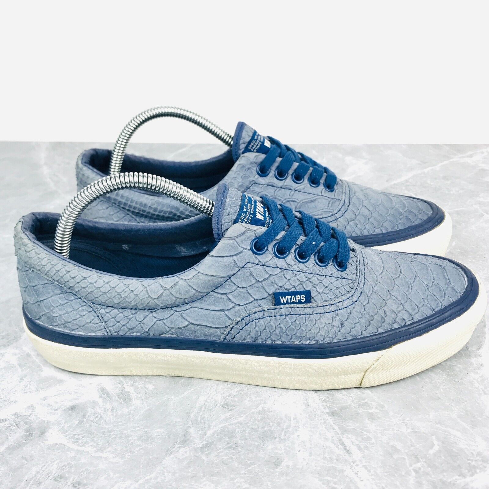 Vans Wtaps x OG Era LX Anaconda Blue Unisex Low Top Shoes Vans Wtaps x OG Era LX Anaconda Blue Unisex Low Top Shoes