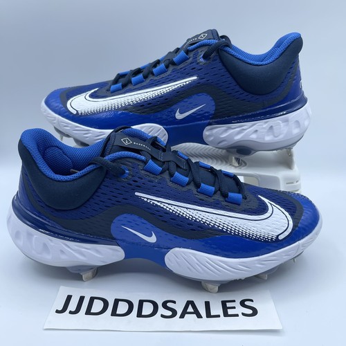 シューズ NIKE ALPHA HUARACHE ELITE Nike Alpha Huarache Elite 4 Blue White Baseball Cleats