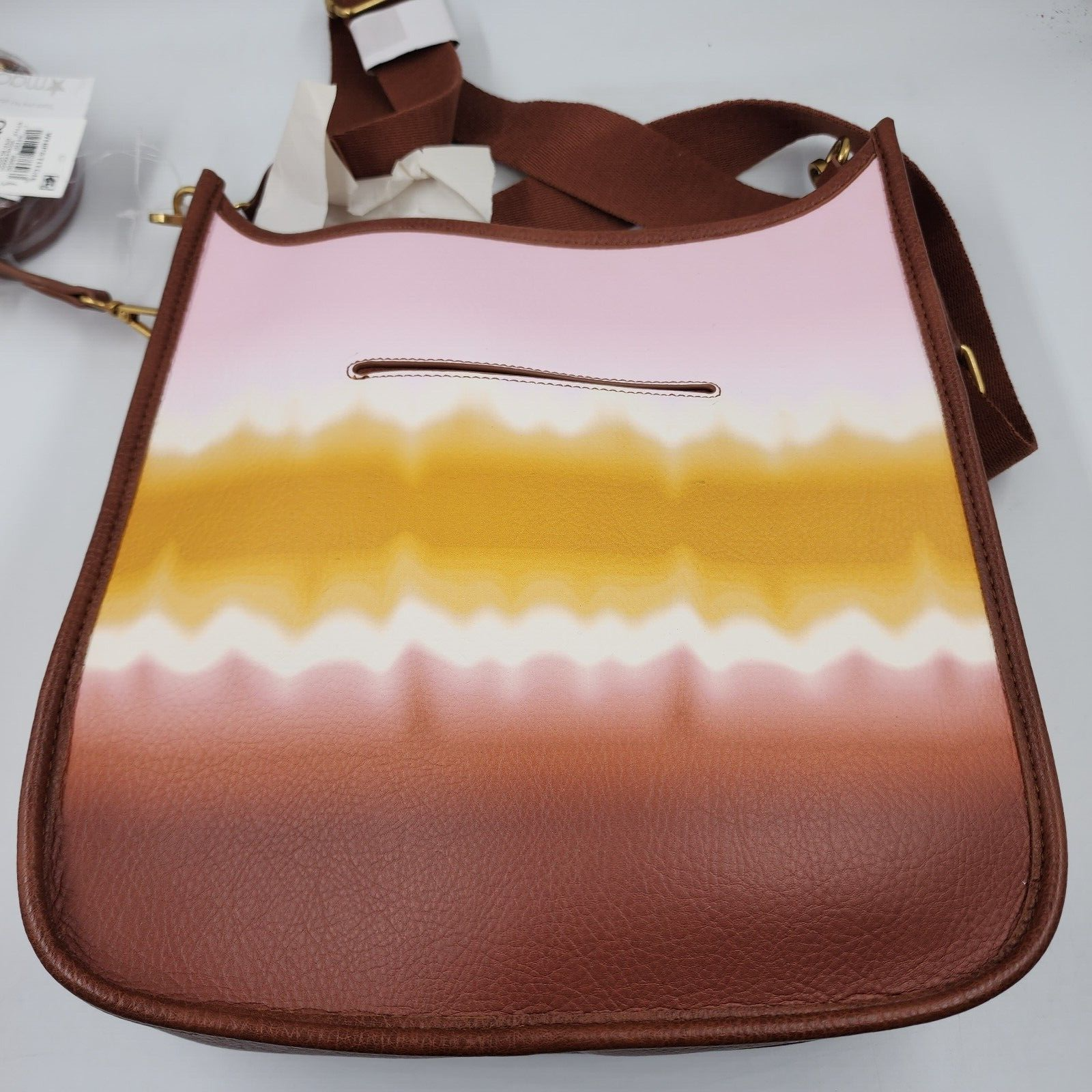 Style & Co Whipstitch Medium Crossbody Bag Women's One Size Dye Block Magnetic - Picture 3 of 19