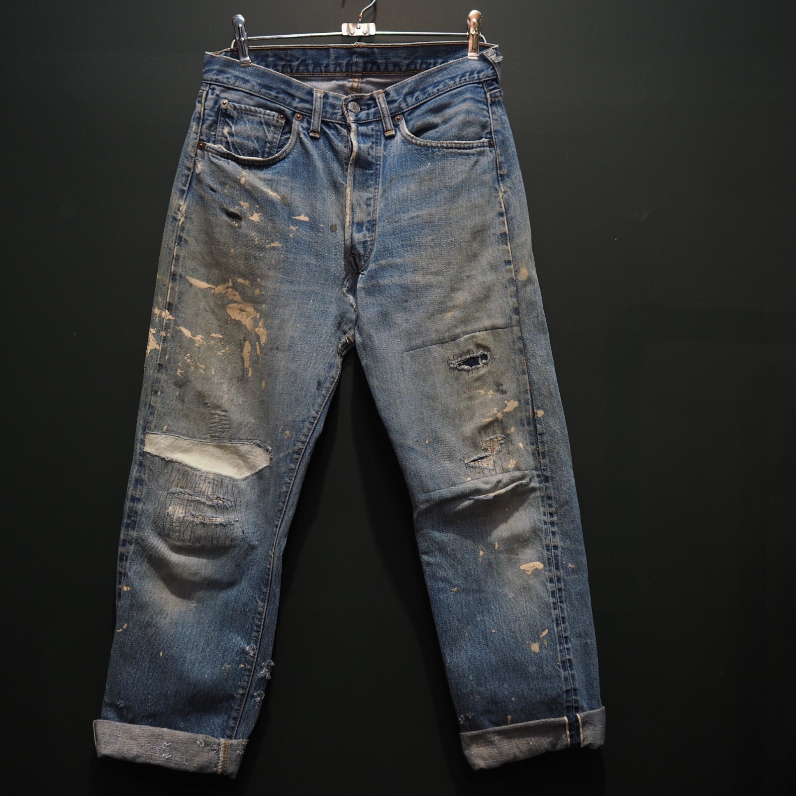 original 1960s big E VTG levi's 501 selvedge denim 30 x 29