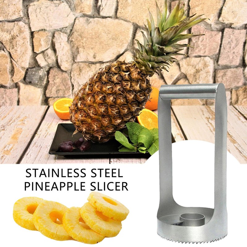 New Kitchen Tools Stainless Steel Pineapple Corer Slicer Cutter Eye Peeler