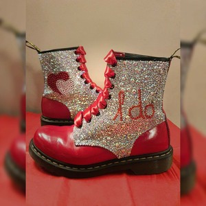 custom wedding doc martens