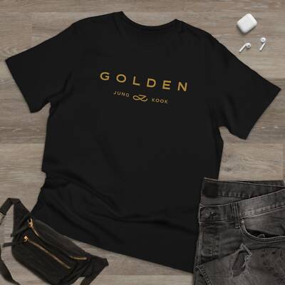 BTS Jungkook Golden T- Shirt BTS Tee Golden Album Shirt