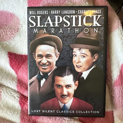 Slapstick Marathon DVD Joe Rock, LLoyd Hamilton, Will Rogers, Charley Chase EUC