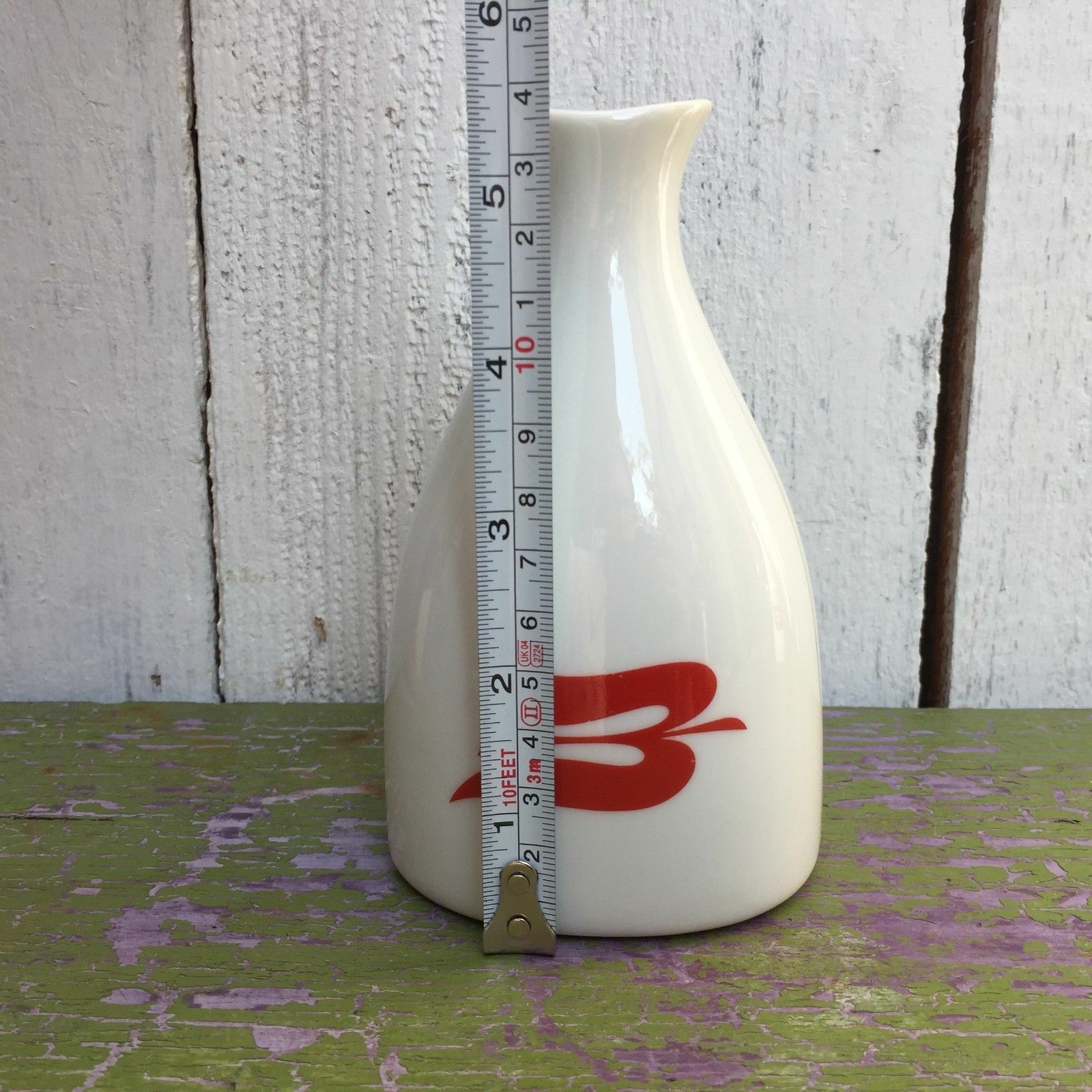 Vintage Porsgrund Porcelain Nut Shaker Vase Royal Viking Cruise Lines