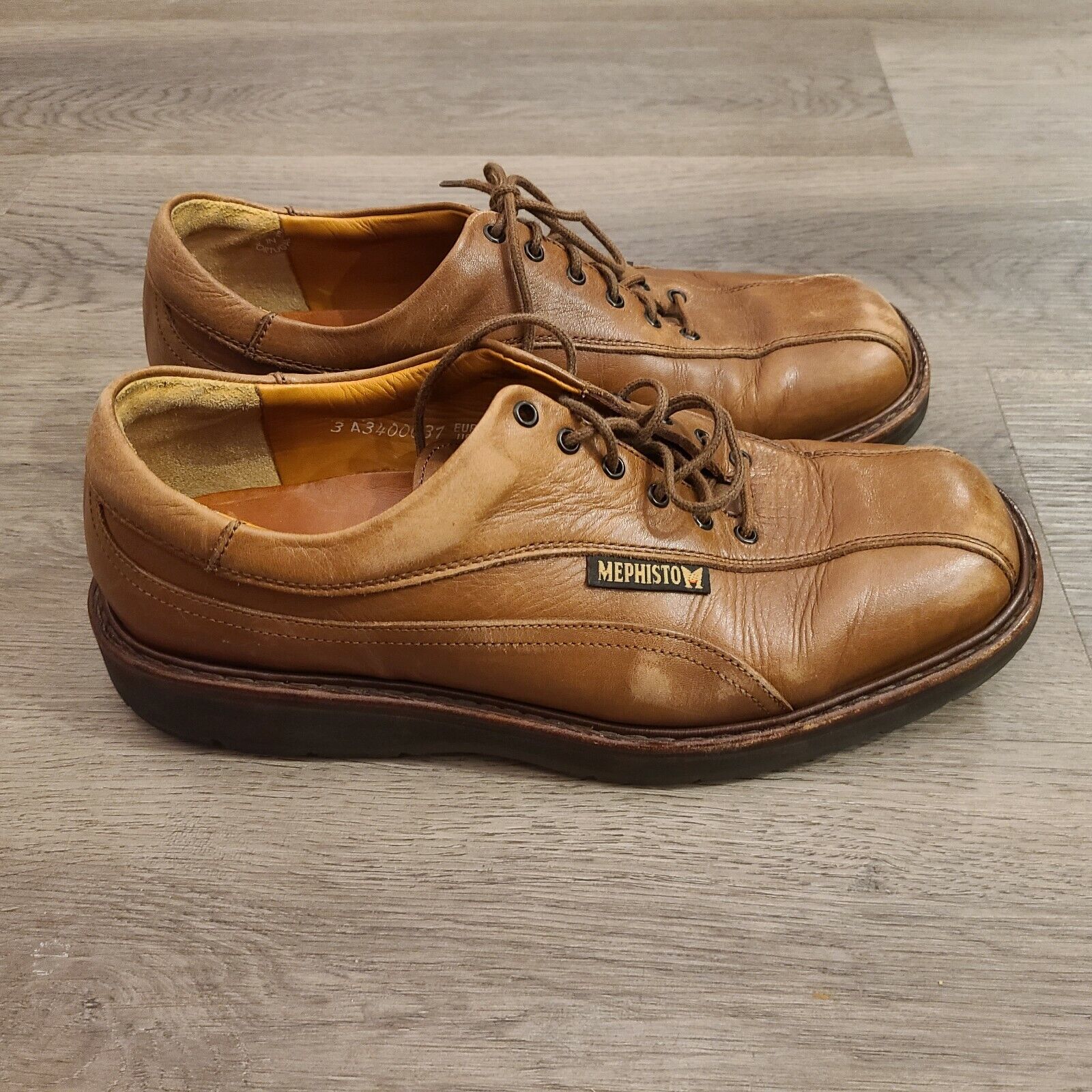 Mephisto Air Relax Mens Classic Brown Leather Goodyear Lace Up Shoes Size 7.5 | eBay Mephisto Air Relax Mens Classic Brown Leather Goodyear Lace Up Shoes Size 7.5 | eBay