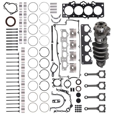 Engine Crankshaft Conrods w/ Bearing Gasket Kit for Hyundai Elantra Kia Cerato