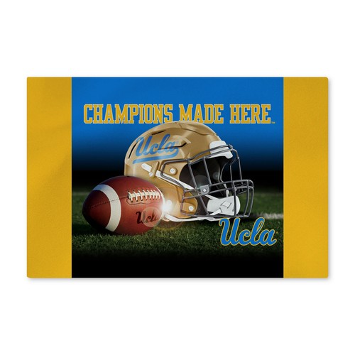 Моющийся коврик для игровой зоны Northwest NCAA UCLA Bruins Gameday, 20 x 32