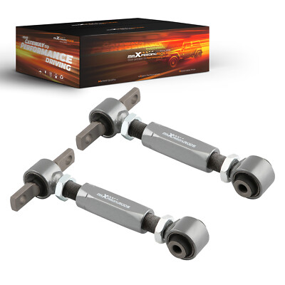 Rear Adjustable Upper Camber Arm Kit For 88-00 Honda Civic CRX 93-97 Del Sol EG