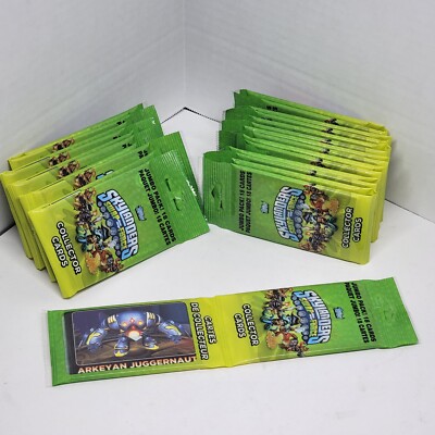 Lot of 12 2013 Topps Skylanders Swap Force Jumbo Fat Packs 18 Collector Cards ea