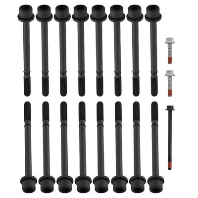 17x Head Bolts for Buick Chevrolet Isuzu 2.8L-4.2L DOHC 2002-2010 ES72195