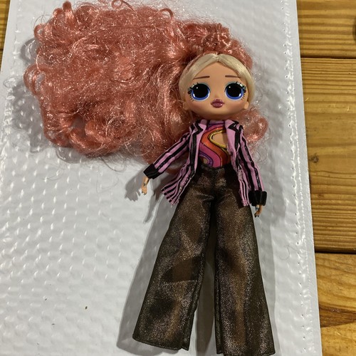 LOL Surprise Doll OMG Winter Chill Big Wig Long Pink Hair