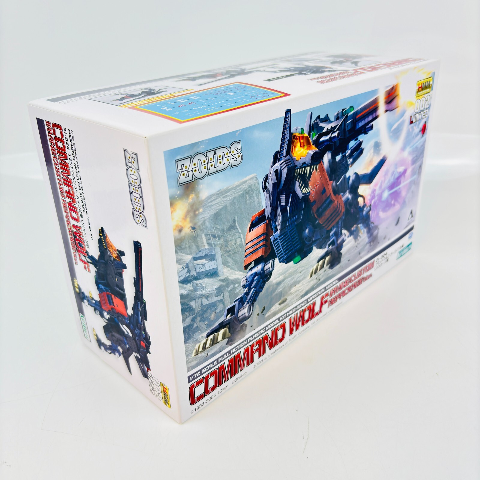 KOTOBUKIYA ZOIDS HMM 002 Zi-024 COMMAND WOLF IRVINE CUSTOM 1