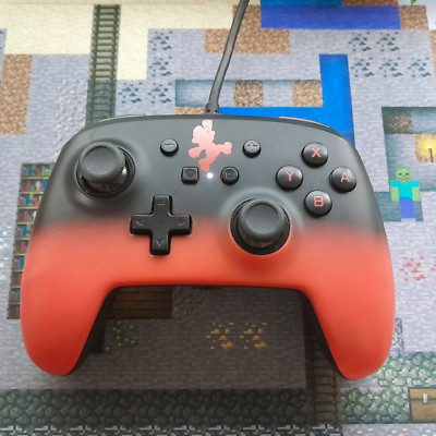 Power A Enhanced Wireless Controller for Nintendo Switch Mario Shadow Red WORKS