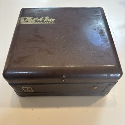 Mail A Voice Magnetic Recorder VTG 1940s Model BK-503 record player Turntable