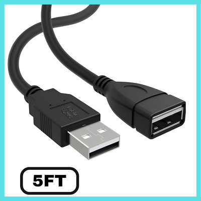 Lot USB Male to USB Female Extender Cable Short-Long 3-10 FT Extension Adapter