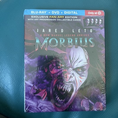 *BRAND NEW* Morbius (Blu-ray, DVD, Digital) Target Exclusive Fan Art, Cards, OOP