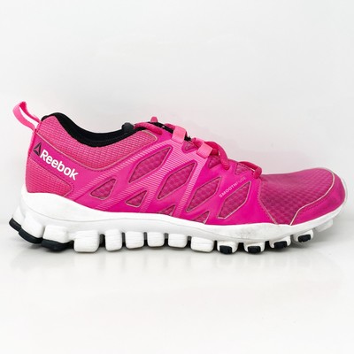 

Reebok Женские кроссовки Realflex Train 4.0 AR3053 Розовые кроссовки Размер 5.5, Розовый, Realflex Train 4.0