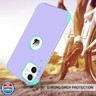 BENTOBEN for iPhone 12 Case, Phone Case for iPhone 12 Pro, Heavy Duty 2 in 1 Full Rugged Shockproof Protection Hybrid Hard PC Bumper Drop Protective Girls Women Boy Cover, Purple/Mint