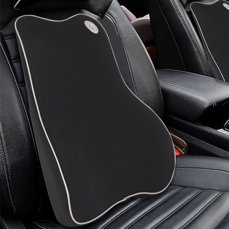 Memory Foam Support Cushion Lumbar Back Pillow Home Car Office