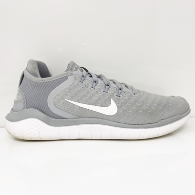 Nike Womens Free RN 2018 942837-003 Серые кроссовки для бега, размер 9