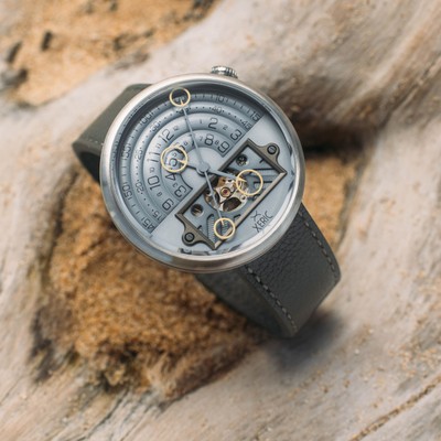 Pre-owned Xeric Halograph Ii Automatic Arctic Blue