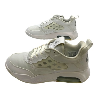 Nike Jordan Max 200 Basketball Shoe White/Metallic Silver US Men's 9.5