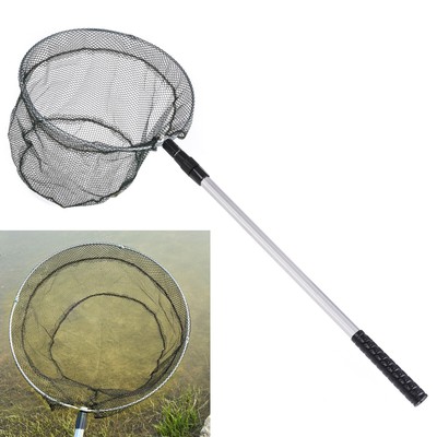1.2m Telescopic Aluminum Alloy Pole Fly Fishing Landing Net, Bird Fish Fly Catch