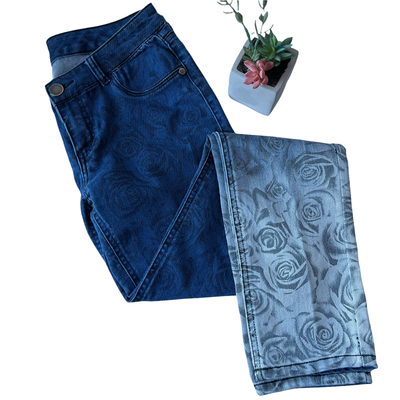 Size 30 Low Rise Denim Blue Stretch