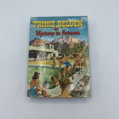 1958 Trixie Belden And The Mystery in Arizona By Julie Campbell HB Whitman Pub