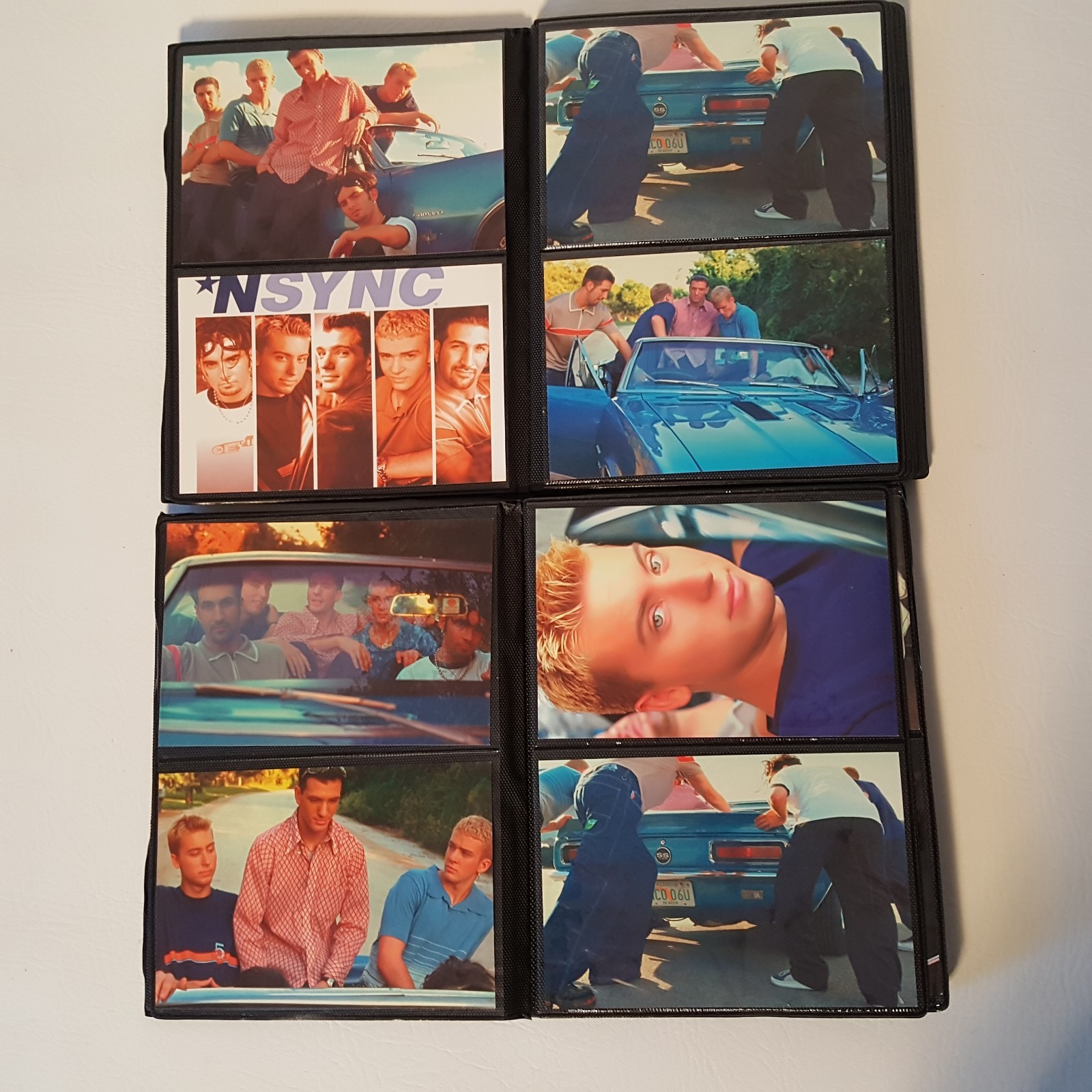 Rare NSYNC 109 Photos - 2 Celebration Photo Albums Vintage Timberlake Trading