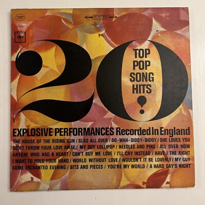 Various - 20 Top Pop Song HIts! - Columbia - DS 63 VG/VG