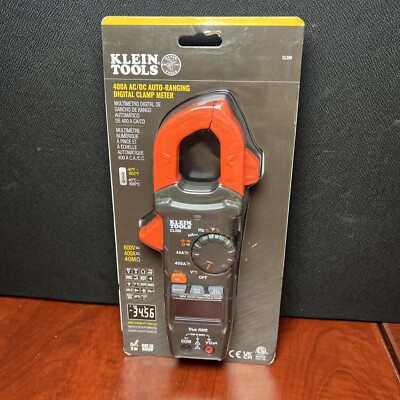 Klein Tools CL390 Auto-Ranging Digital Clamp Multimeter -AAA BATTERIES (2871)