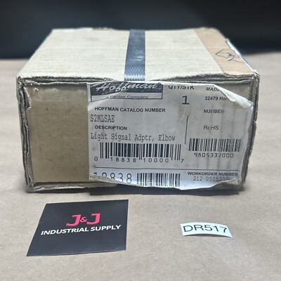 NEW FACTORY SEALED- NVent Hoffman S2MLSAE Light Signal Adapter Elbow || WARRANTY