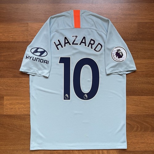 CHELSEA NIKE 2018/2019 FOOTBALL THIRD JERSEY #10 HAZARD SIZE CHELSEA NIKE 2018/2019 FOOTBALL THIRD JERSEY #10 HAZARD SIZE