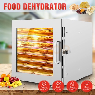 8 Trays Food Dehydrator Machine For Fruit Jerky Deshidratador De Alimentos Best