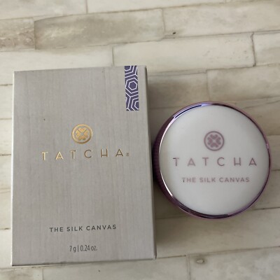 Tatcha The Silk Canvas Protective Primer Travel Size 7g 0.24oz New With Box