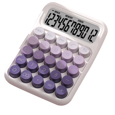 Retro Design Desktop Calculator Retro Typewriter Calculator Color Calculator