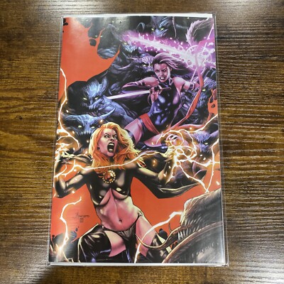 HELLIONS #4 * NM+ * JAY ANACLETO EXCLUSIVE VIRGIN VARIANT MARVEL    
